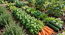 herb and vegetable pairing