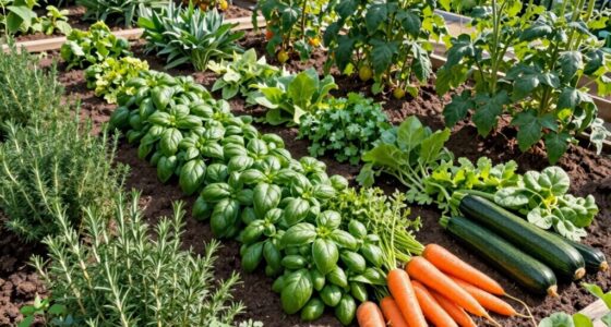 herb and vegetable pairing