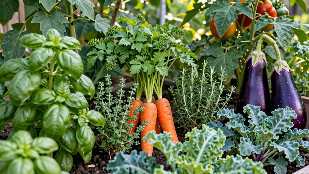 herb vegetable compatibility principles