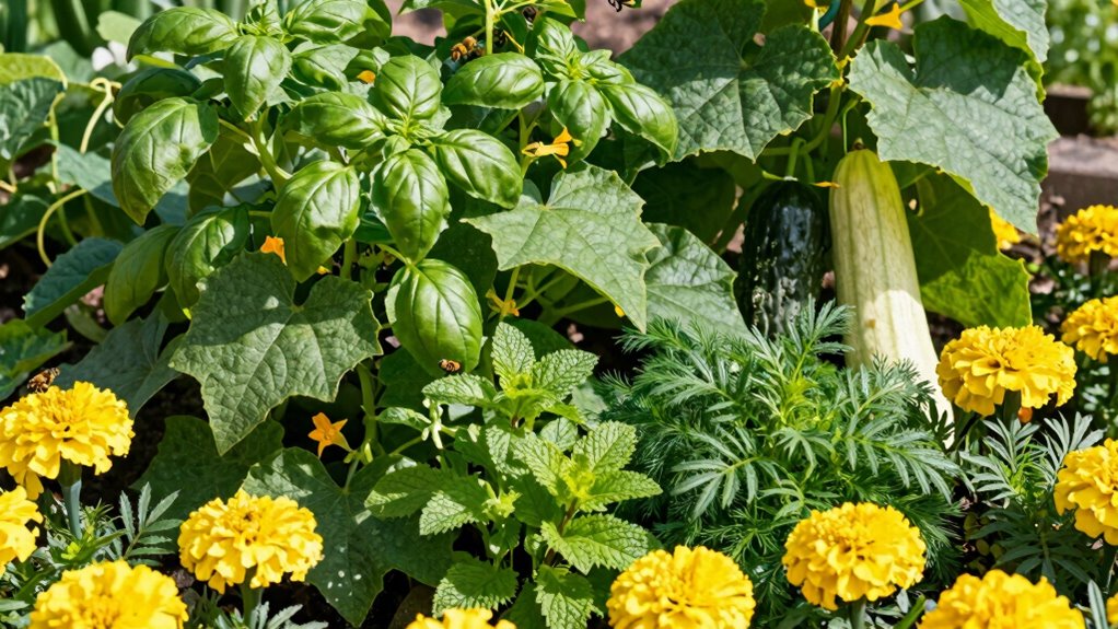 herbs boost flavor repel pests