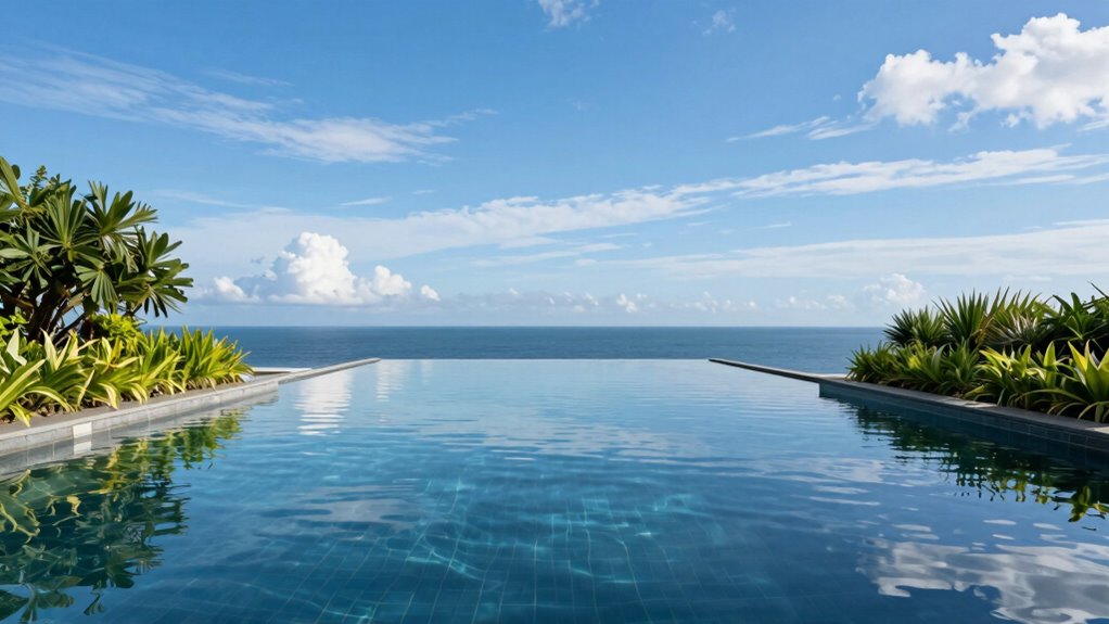 horizon blending through landscaping