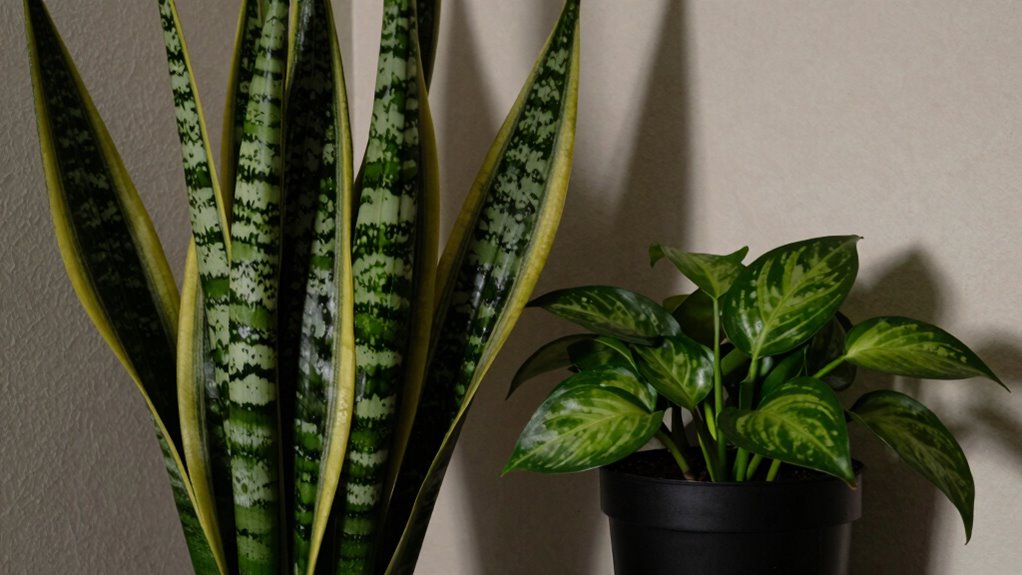 identifying low light statement plants