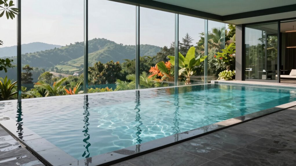installing transparent pool barriers