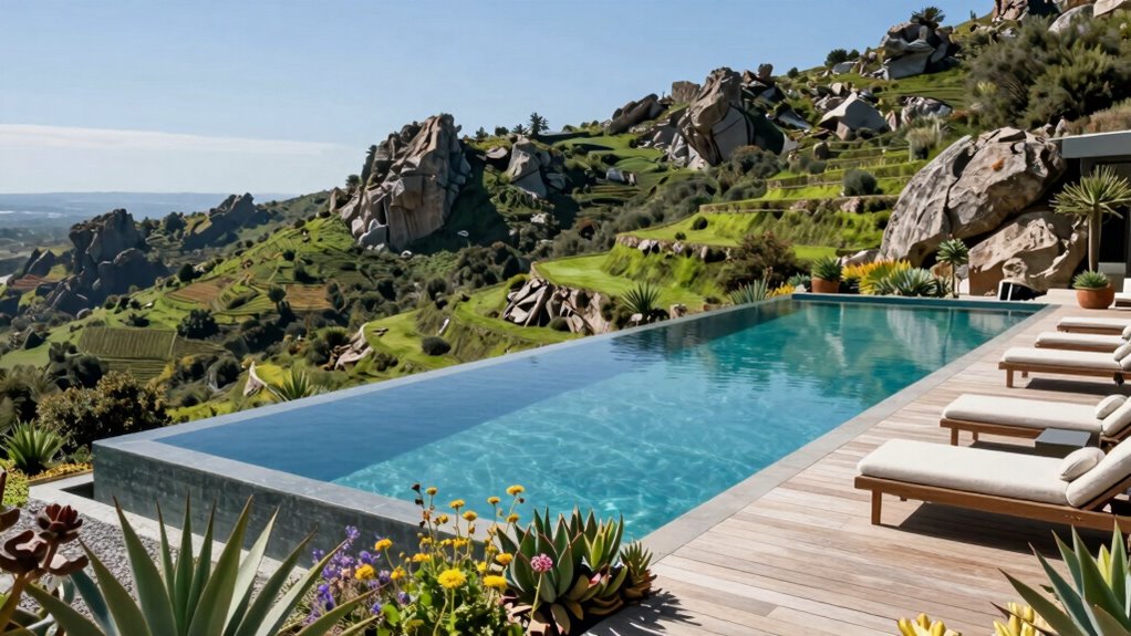 integrate natural landscape features