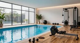 integrate pool and gym