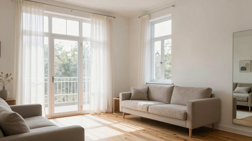 layered lighting enhances spaciousness