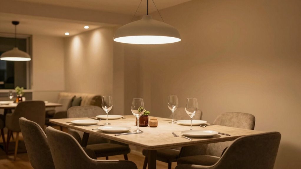 layered lighting for ambiance