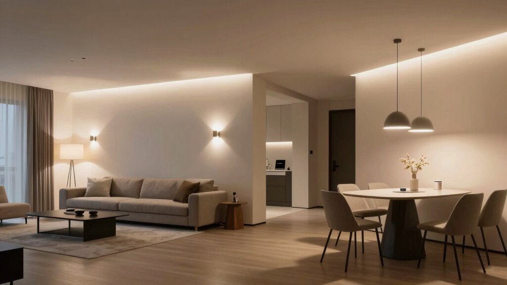 lighting zones for different activities