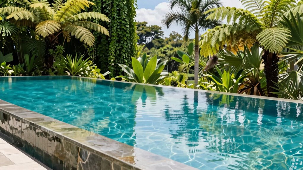 lush sustainable tropical landscaping