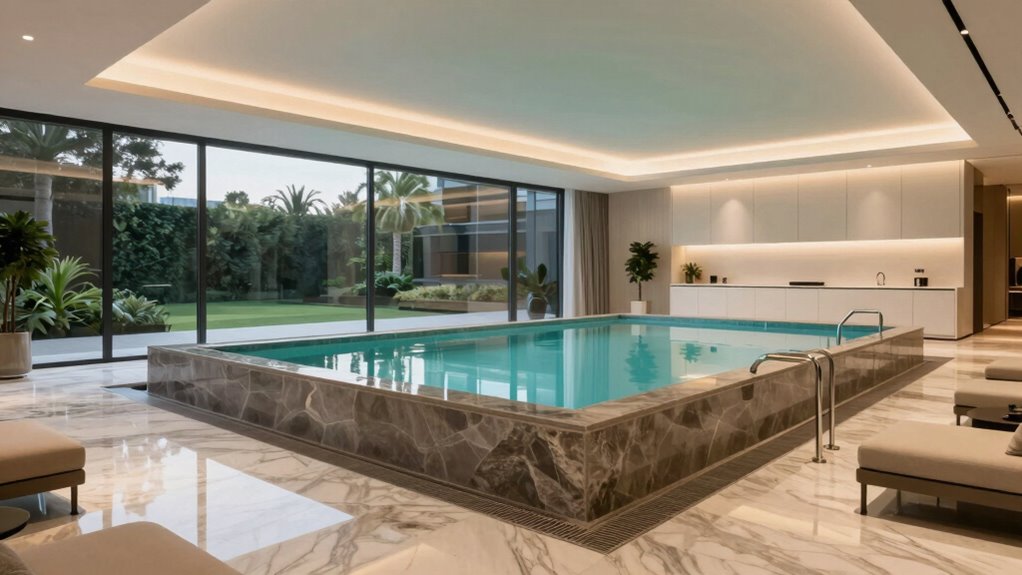 luxurious durable pool room