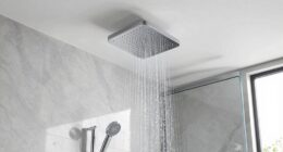 luxurious modern shower experience