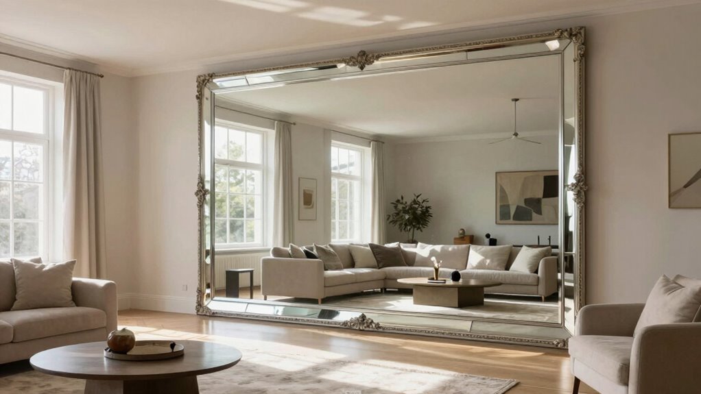 maximize light through mirrors