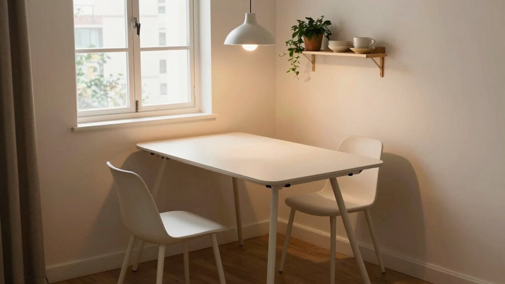 maximize small dining space