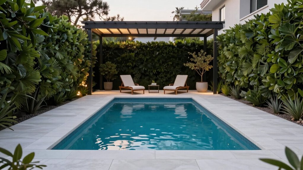 maximize small pool space