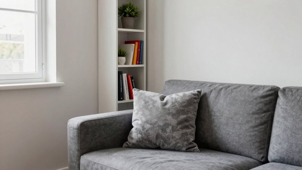 maximize sofa space creatively