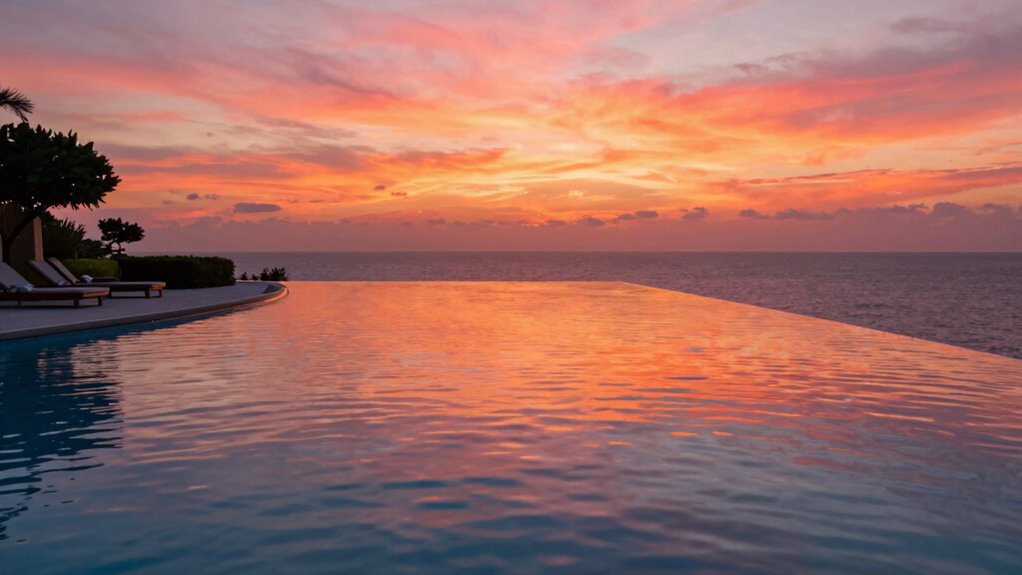 maximize sunset pool views