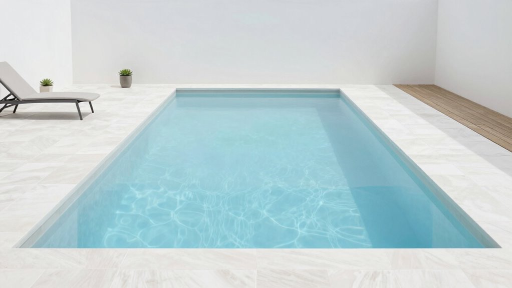 minimalist pool design goals