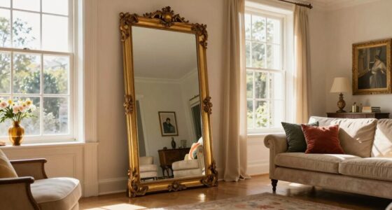 mirrors enhance room brightness