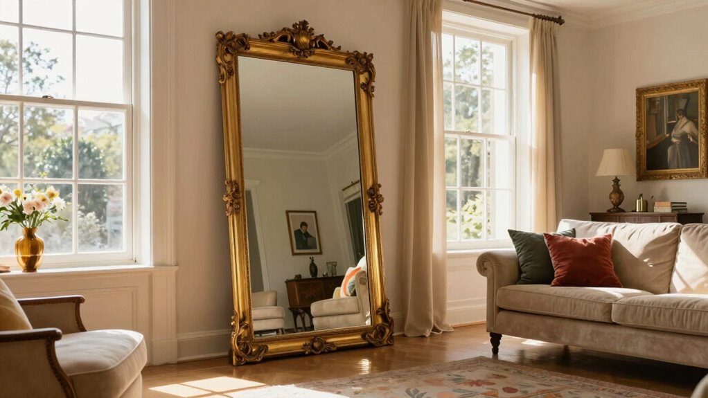 mirrors enhance room brightness