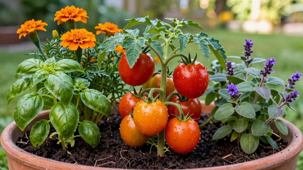 monitor pests and watering
