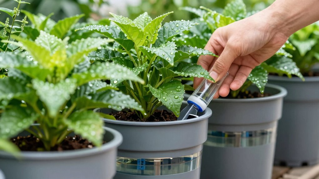monitor water levels regularly