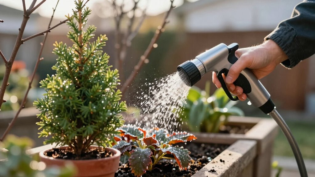 morning watering promotes healthy growth