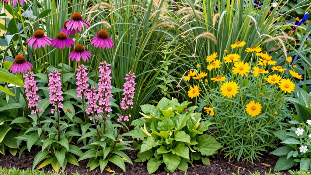 native plants support pollinators
