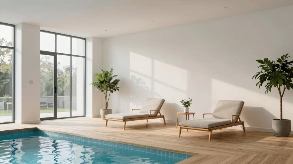 open minimal lightweight furniture
