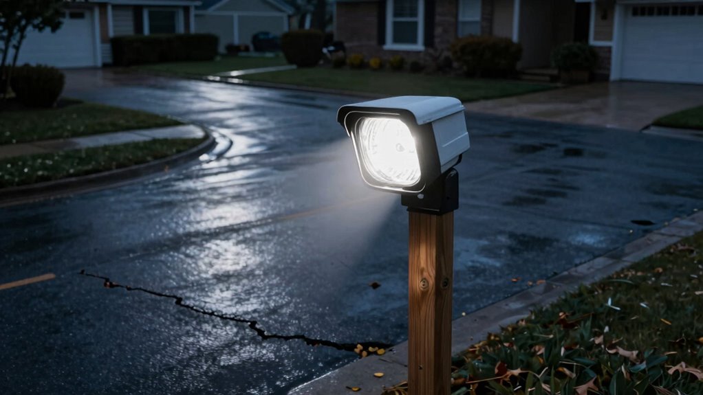 optimal floodlight camera installation