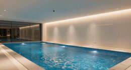 optimal lighting for pools