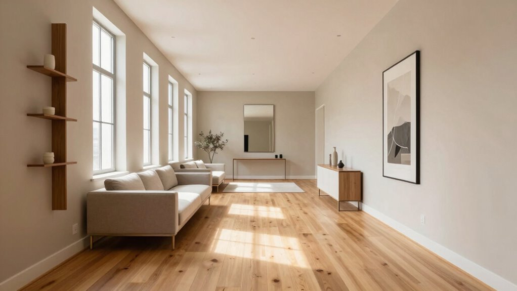 optimizing narrow room layout