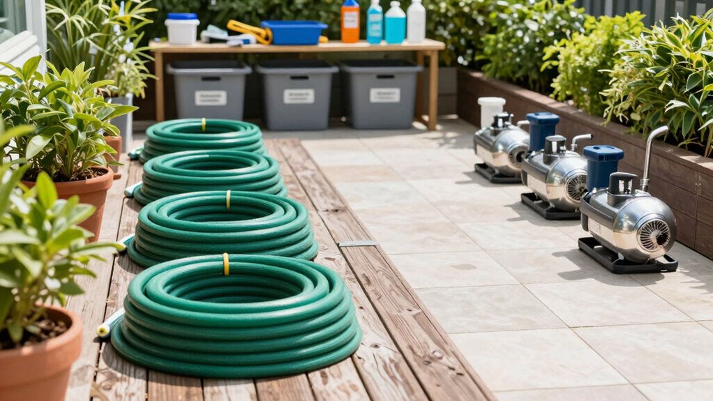 organize pool equipment effectively
