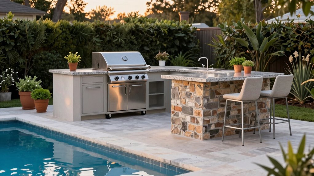 outdoor kitchen lighting essentials