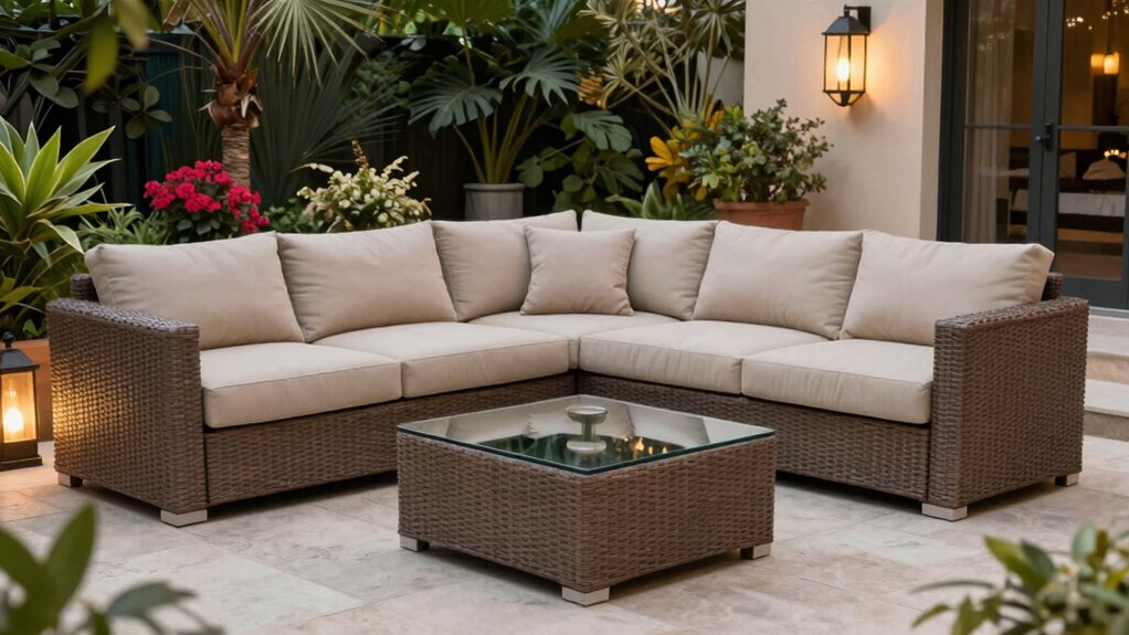outdoor versatile weather resistant seating
