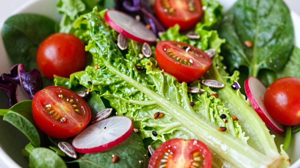 pairings for leafy greens