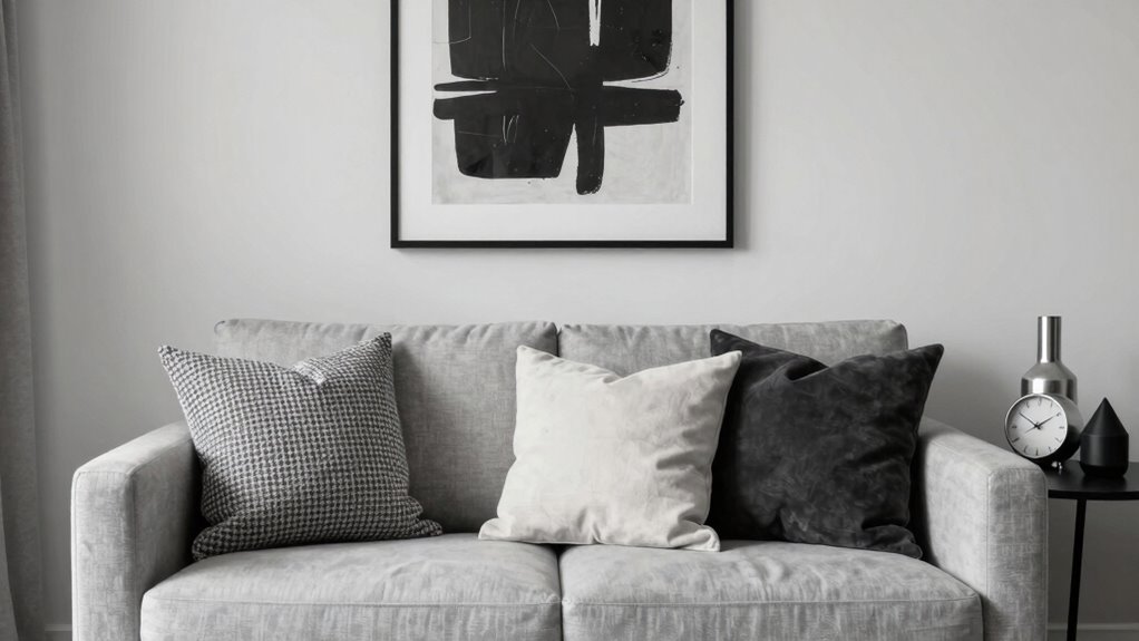 personalized monochrome home decor