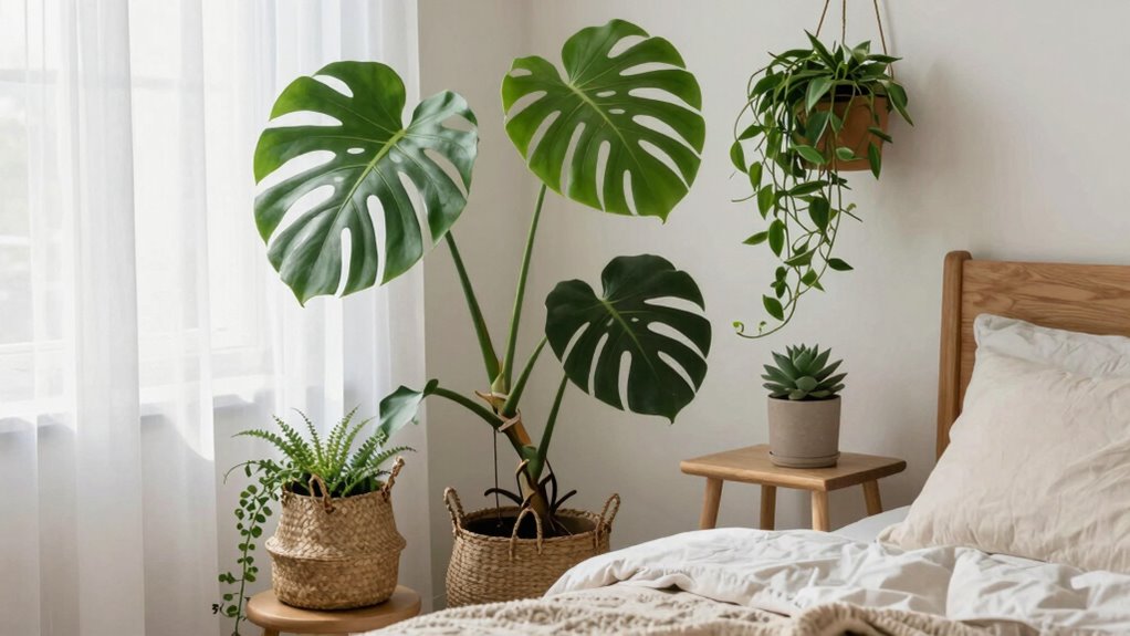 plants promote tranquil living