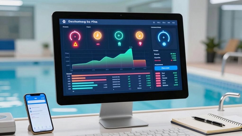 pool monitoring alerts setup
