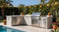 poolside outdoor kitchen essentials