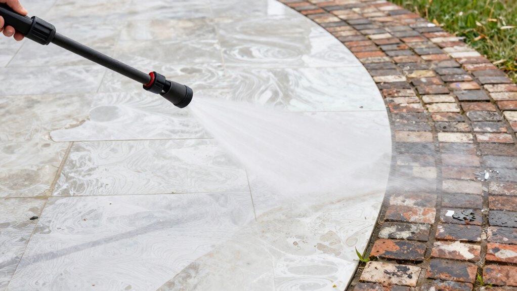 pressure washing surface maintenance