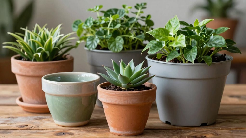 proper pot size and drainage