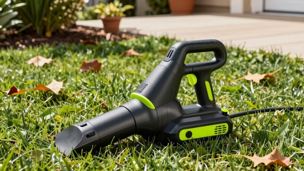 quiet efficient yard blower