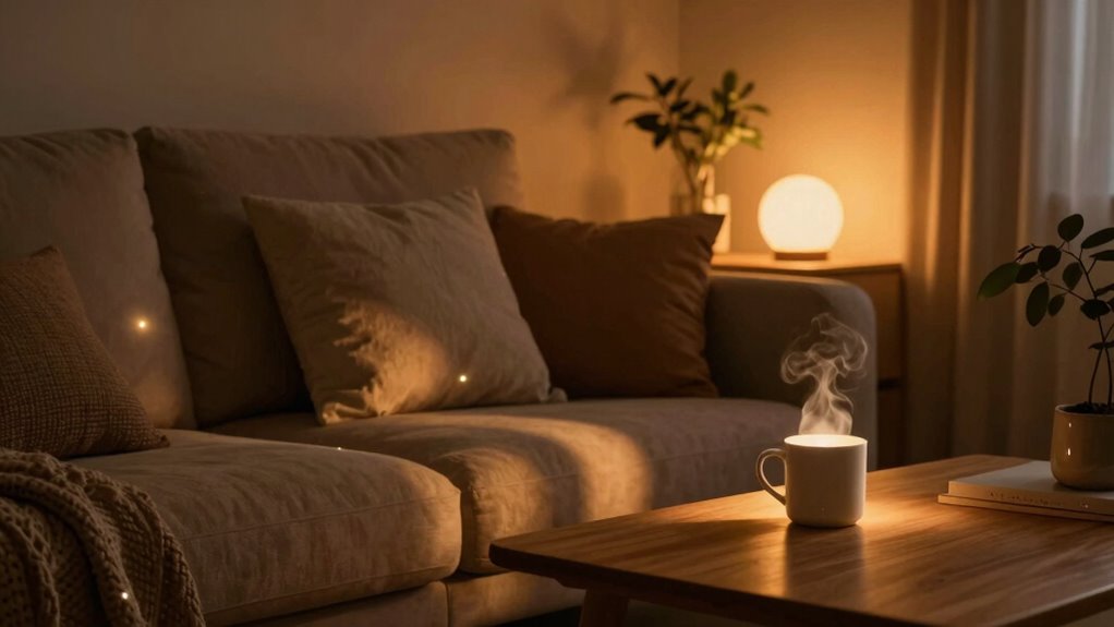relaxing energy efficient lighting