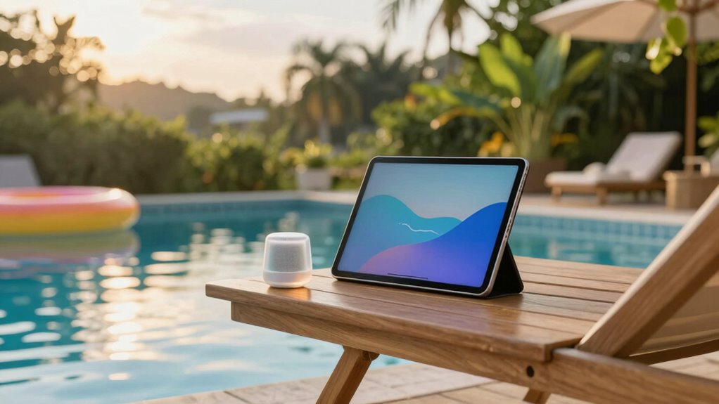 relaxing poolside entertainment options