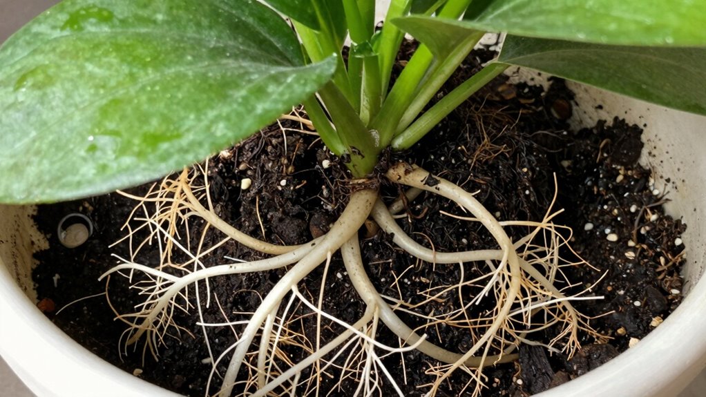 root congestion harms growth