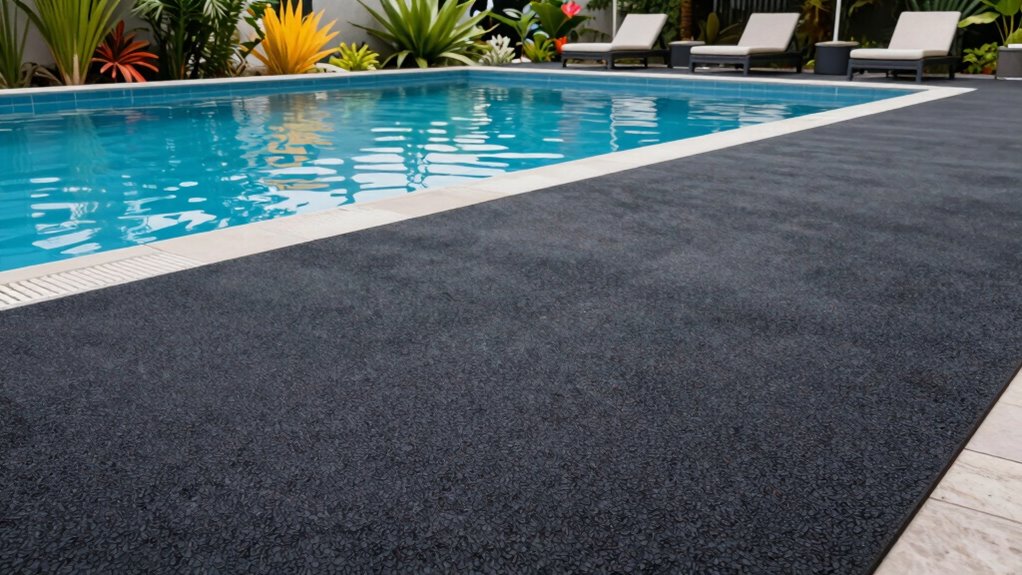 safe cushioned poolside surfaces