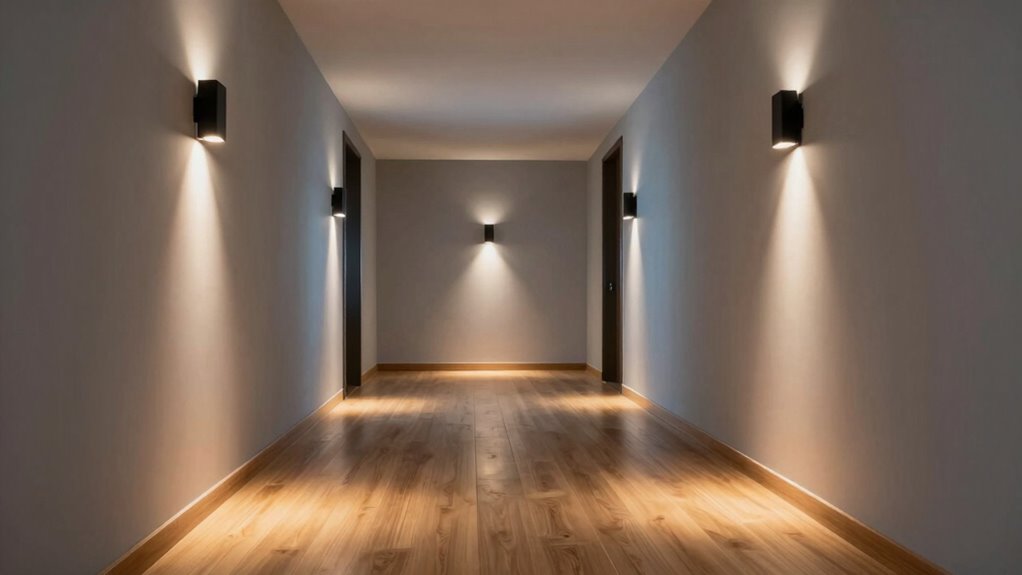 safe stylish hallway lighting
