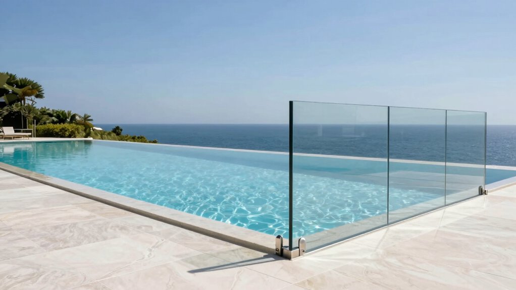 safe stylish transparent fencing