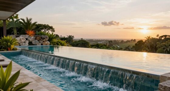 seamless water feature integration