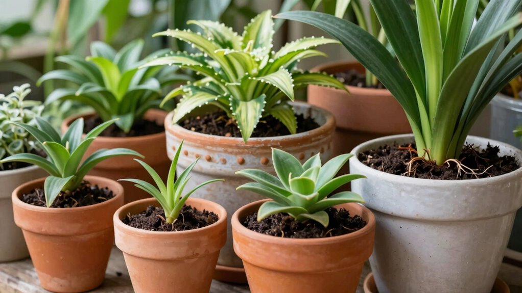 select appropriate pot size